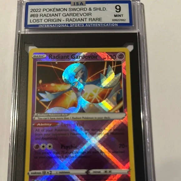 radiant gardevoir pokemon card Radiant Gardevoir Lost Origin Ultra Rare 069/196, NM Pokemon Card